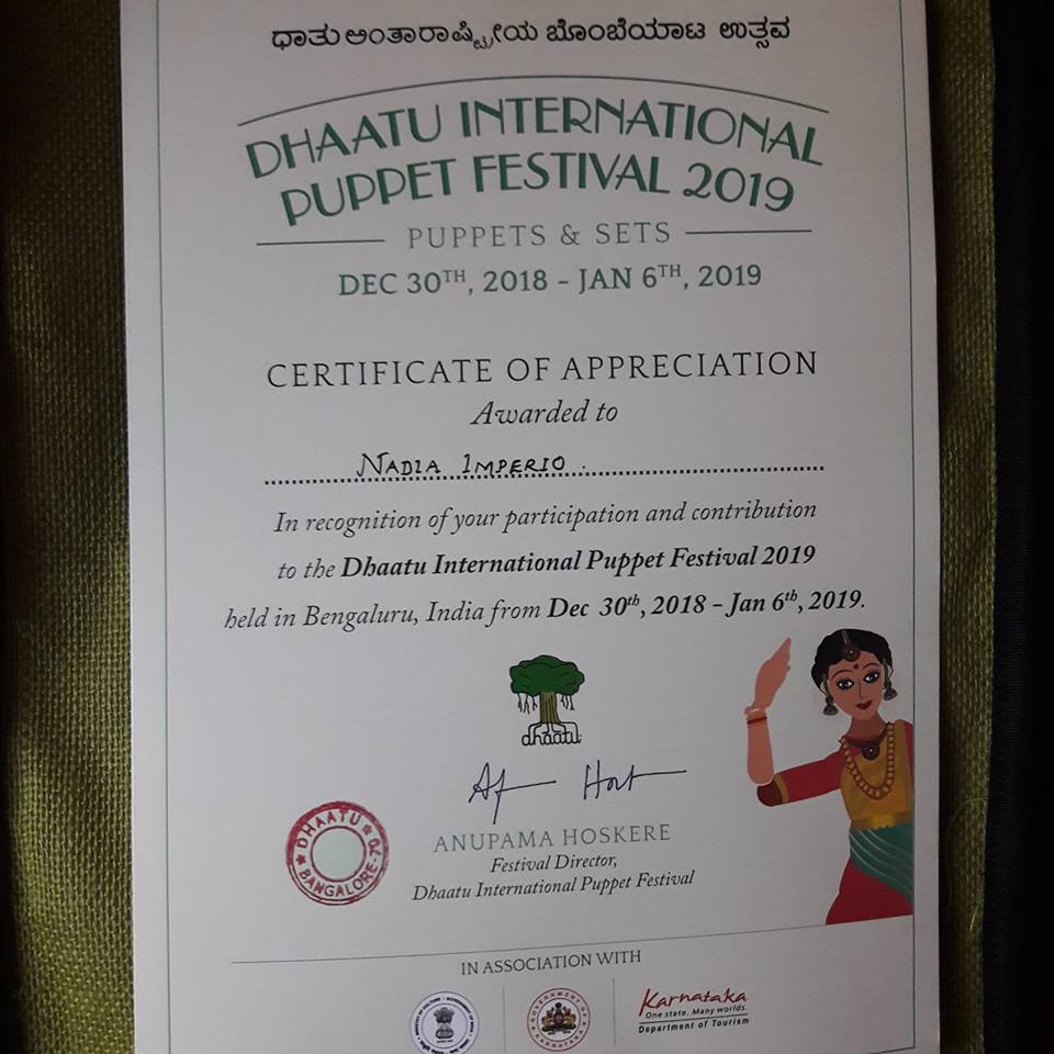 India, Dhaatu Puppet Festival