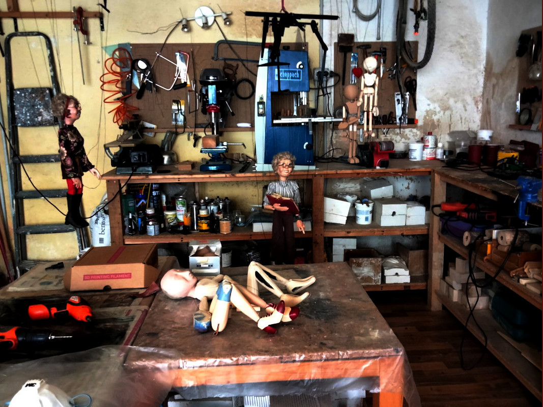 laboratorio marionette StanzeBottega K